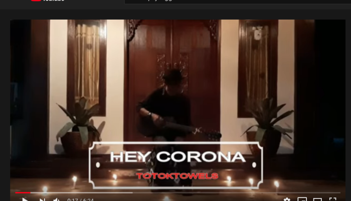 Viral! Seniman Depok Nyanyikan ‘Hey Corona’, Videonya Ditonton Ribuan Orang