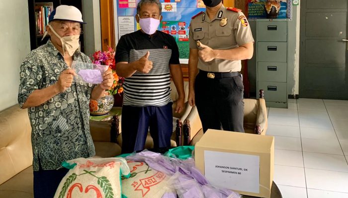Puluhan Anak Yatim Piatu Dapat Bantuan Sembako