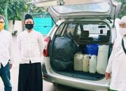 Relawan Jari ABW dan Pemuda Muhammadiyah DKI Jakarta Beri Bantuan Covid-19