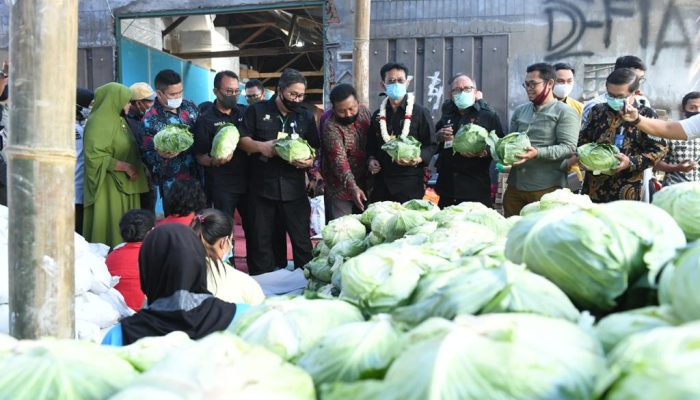 Dari Jatim, Mentan Syahrul Lepas Ekspor Kubis ke Taiwan