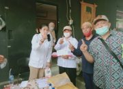 PAC Partai Gerindra Tapos Gebrak Pradi-Afifah Melalui Door to door dan Virtual