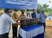 Kementerian PUPR Selesaikan Dua Embung di Pringsewu