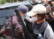 Catherine Wilson Tiba di Kejari Depok, Nih Penampakannya