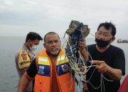 Penampakan Diduga Serpihan Pesawat Sriwijaya Air di Pulau Laki Kepulauan Seribu
