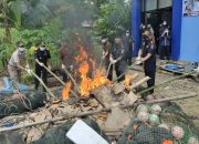 Jaga Kelestarian Ikan, KKP Musnahkan Rumpon dan Trawl Ilegal