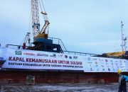 Kapal Kemanusiaan Layarkan Ribuan Ton Bantuan ke Sulawesi Barat