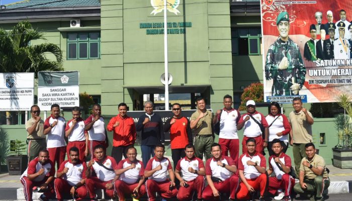 Tiga Pilar Kuat, Wali Kota Ternate Apresiasi Kodim-Polres