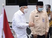 Wagub Jabar Dampingi Ma’ruf Amin Tinjau Korban Banjir Subang dan Karawang