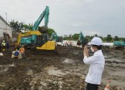 Presiden Jokowi Tinjau Tanggul Citarum di Kabupaten Bekasi