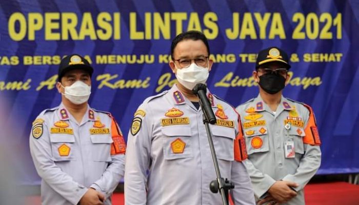 Operasi Lintas Jaya 2021, Anies Harap Tumbuhkan Budaya Tertib Lalu Lintas