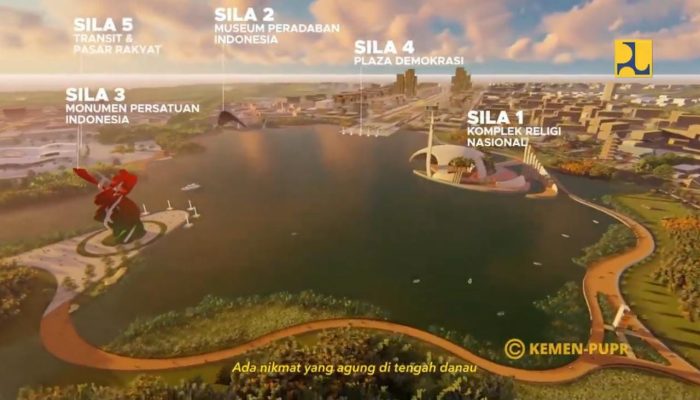 Ini Dia Penampakan Kawasan di Ibu Kota Baru