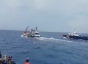 Lagi, KKP Kejar-kejaran Dengan Pencuri Ikan di Laut Natuna Utara