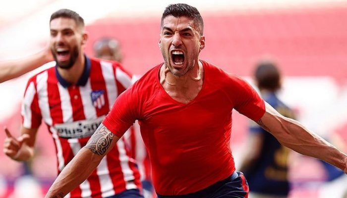 Atletico Madrid Vs Osasuna: Suarez Pastikan Kemenangan 2-1 di Menit Akhir