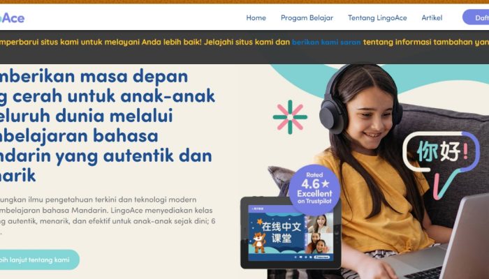 LingoAce, Platform Belajar Bahasa Mandarin Paling Pas Buat Anak