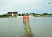 Bantalan Karet di Kanal Banjir Barat Semarang Selesai Diperbaiki