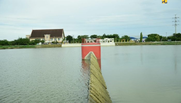 Bantalan Karet di Kanal Banjir Barat Semarang Selesai Diperbaiki