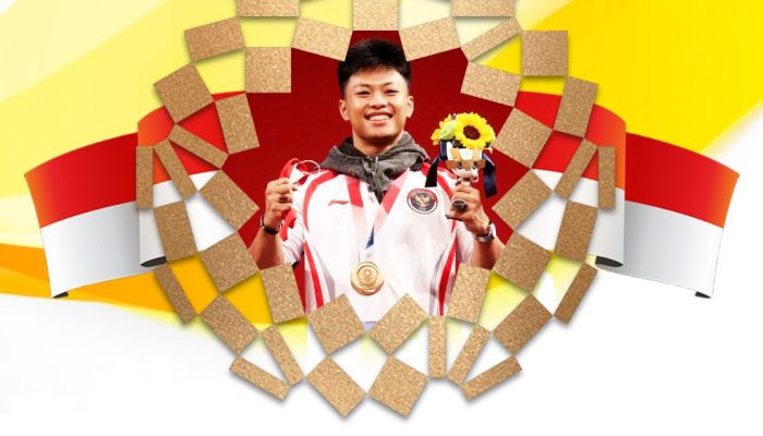 Rahmat Erwin Abdullah Sabet Medali Perunggu di Olimpiade Tokyo 2020