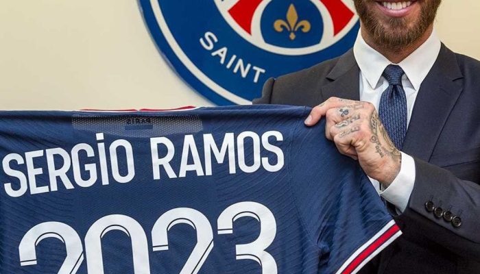 Resmi! Sergio Ramos Gabung Paris Saint-Germain
