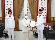 Lolos Tingkat Nasional dan Provinsi, Pemkab Garut Berikan Penghargaan Paskibraka