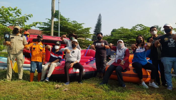 WCD 2021, Wakil Wali Kota Depok Terjun Bersihkan Situ Tujuh Muara