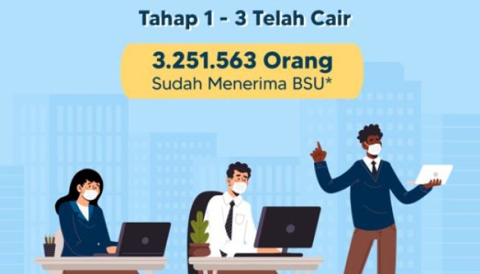 Penyaluran BSU Telah Disalurkan ke 3,25 Juta Penerima