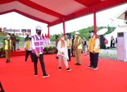 Presiden Joko Widodo Resmikan Bendungan Paselloreng Wajo