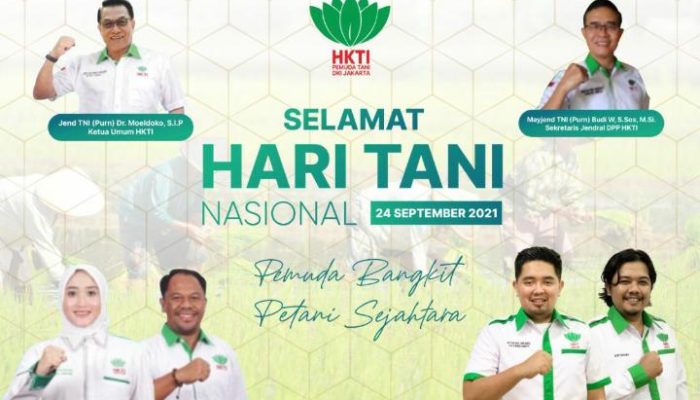 Hari Tani Nasional, Pemuda Tani HKTI DKI Jakarta Siap Jadi Penghubung Hasil Pertanian Daerah