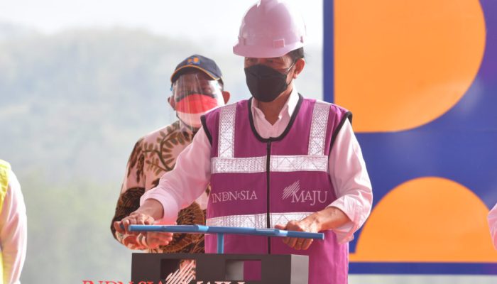 7 Tahun Dibangun, Presiden Resmikan Bendungan Kuningan