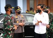 Tinjau Vaksinasi, Presiden Jokowi Terbang ke Lampung