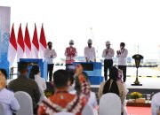 Merger BUMN Pelabuhan Diresmikan Presiden Jokowi
