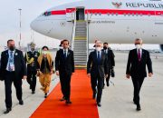 Terbang 13 Jam, Presiden Jokowi Tiba di Roma