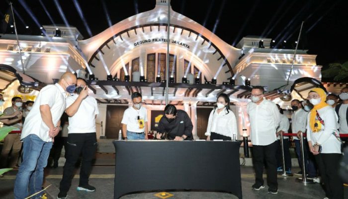 Menteri BUMN Resmikan Pos Bloc Jakarta