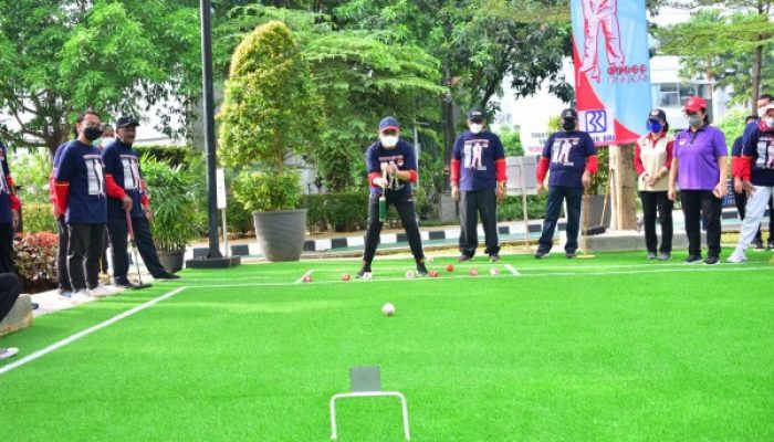 Gairahkan Semangat Berolahraga, Kementerian PUPR Resmikan Lapangan Gateball