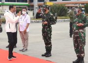 Resmikan Bandara Mopah, Presiden Bertolak Ke Maluku