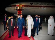 Presiden Jokowi dan Rombongan Tiba di Abu Dhabi