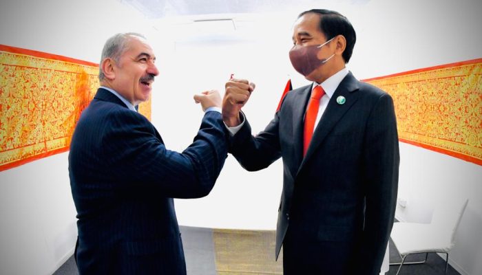 Bertemu PM Shtayyeh, Presiden Jokowi Komitmen Dukung Perjuangan Palestina