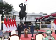 Presiden Jokowi Resmikan Tugu Api Semangat Indonesia Merdeka Tidak Pernah Padam
