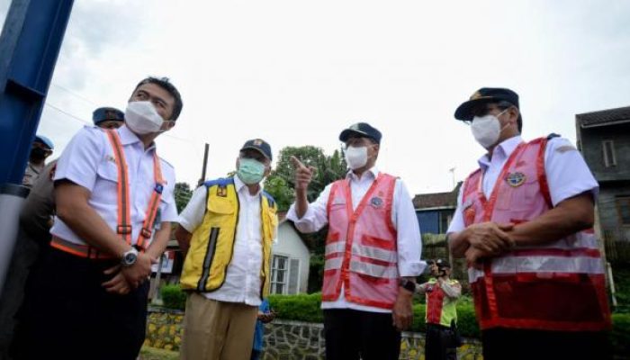 Progres Jalur Ganda Kereta Api Bogor-Sukabumi, Menhub: Tahap 1 Ditargetkan Selesai Maret 2022