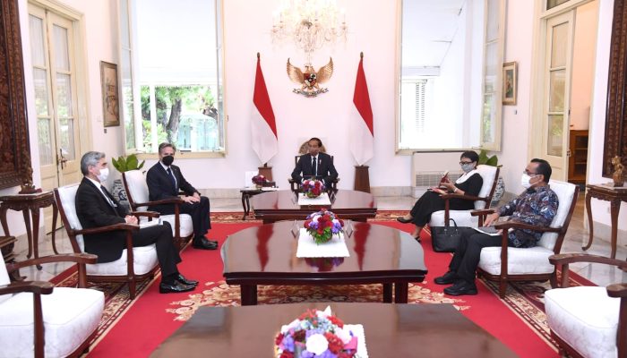 Presiden Jokowi Bertemu Menlu AS Bahas Agenda Prioritas G20