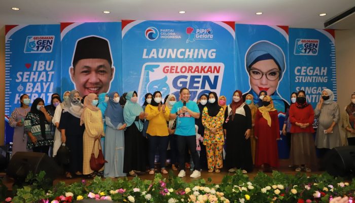 Mengatasi Masalah Stunting, Gelora Luncurkan Gerakan GEN-170