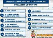 Ingat! Berikut 11 Jalan di Jakarta yang Bakal Ditutup Nanti Malam