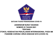 Waktu Karantina Bagi Pelaku Perjalanan Internasional Jadi 10 Hari
