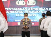 Lantik 44 Eks Pegawai KPK Jadi ASN, Kapolri: Kita Perkuat Komitmen Pemerintah Dalam Memerangi Korupsi