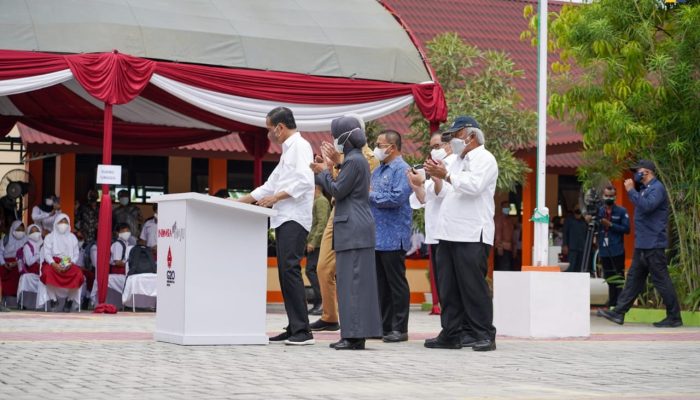 Tuntas Direhabilitasi PUPR, SDN 3 Nglinduk – Grobogan Diresmikan Presiden Jokowi