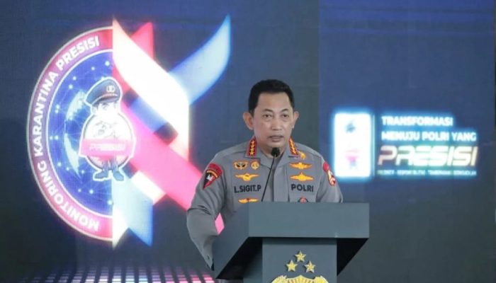 Polri Luncurkan Aplikasi Monitoring Karantina
