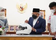 Wapres Ma’ruf Terima Pembalap Moto3 Mario Suryo Aji