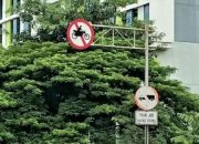Ingat! Motor Dilarang Melintas di Flyover Pesing
