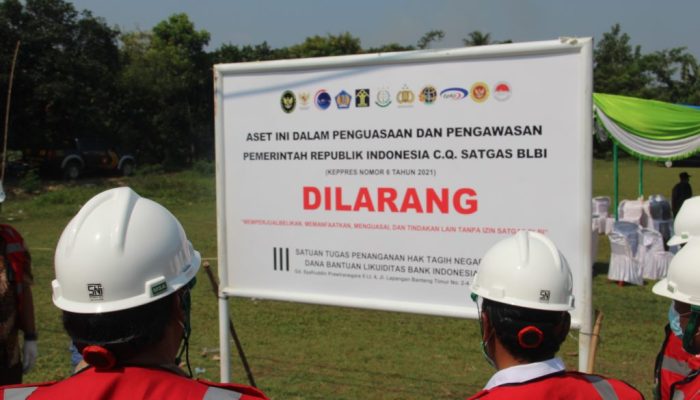 Satgas BLBI Sita Tanah 340 Hektare Milik Obligor Agus Anwar
