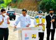 Presiden Jokowi Resmikan Jalan Bypass Balige