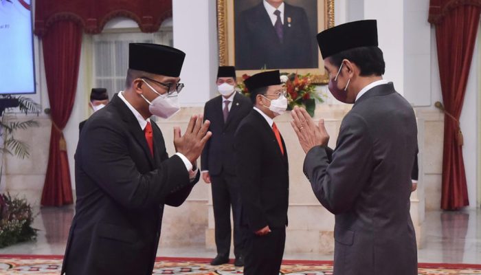 Presiden Lantik Bambang Susantono Jadi Kepala Otorita IKN